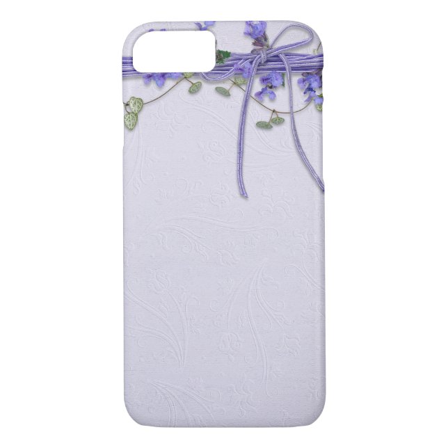 Funda De Case-Mate Para iPhone arco violeta y hiedra (Reverso)