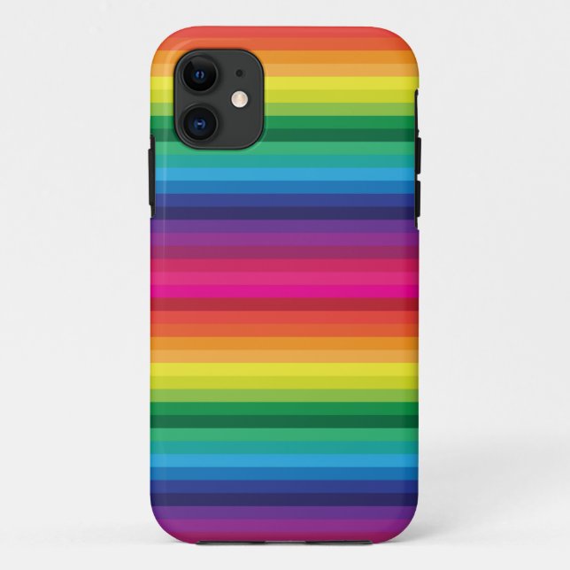 Funda De Case-Mate Para iPhone Arcoiris (Reverso)