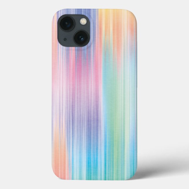 Funda De Case-Mate Para iPhone Arcoiris abstracto (Reverso)