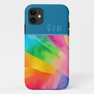 Funda Para iPhone 11 arcoíris coloridos lgbtq