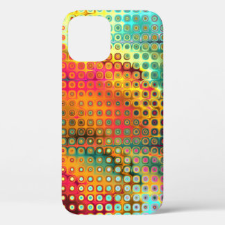 Funda Para iPhone 12 Arcoiris de puntos Funda-Mate iPhone C