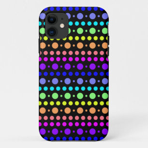 Funda Para iPhone 11 Arcoiris de puntos iPhone 5 Funda-mate