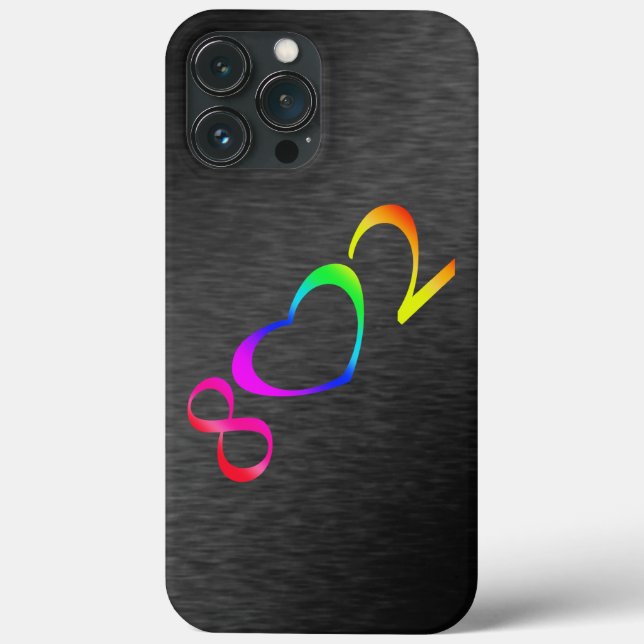 Funda De Case-Mate Para iPhone Arcoiris del Orgullo Gay (Reverso )