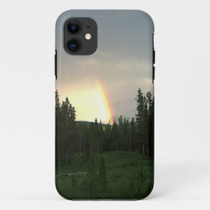 Funda Para iPhone 11 Arcoiris En Las Montañas Caso De Teléfono Fotográf