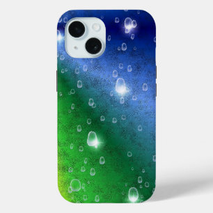 Funda Para iPhone 15 Arcoiris en leatheroptik de piel de elefante y got