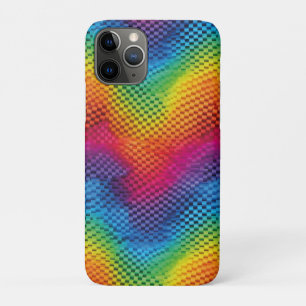 Funda Para iPhone 11 Pro Arcoíris geometría de color