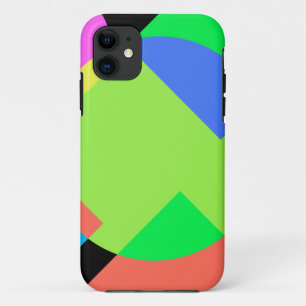 Funda Para iPhone 11 Arcoiris geométrico