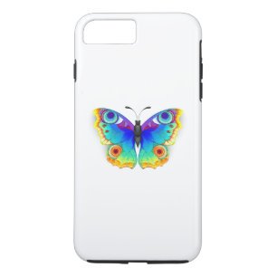 Funda Para iPhone 8 Plus/7 Plus Arcoiris mariposa Peacock Eye