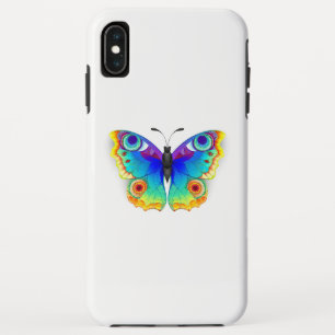 Funda Para iPhone XS Max Arcoiris mariposa Peacock Eye