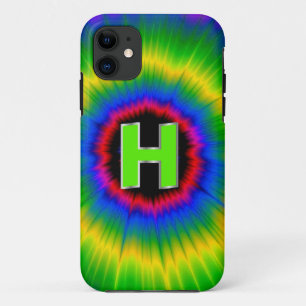 Funda Para iPhone 11 Arcoiris multicolor a tinta de cola