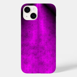 Funda Para iPhone 14 De Case-Mate Arcoiris negro rosado en optik de cuero de piel de