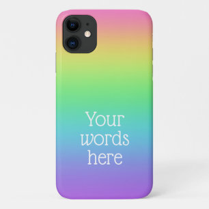 Funda Para iPhone 11 Arcoiris personalizado