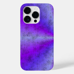 Funda Para iPhone 14 Pro De Case-Mate Arcoiris rosa azul en optik de cuero de piel de el