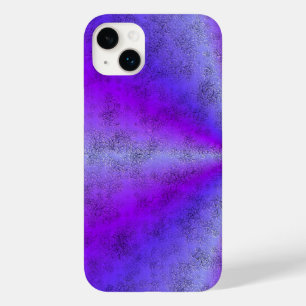Funda Para iPhone 14 Plus De Case-Mate Arcoiris rosa azul en optik de cuero de piel de el
