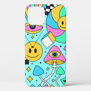 Funda Para iPhone 12 Arcoiris trippy 6000000000000000000000000000000000