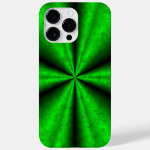 Funda Para iPhone 14 Pro Max De Case-Mate Arcoiris verde en optik de cuero de piel de elefan