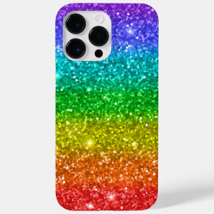 Funda Para iPhone 14 Pro Max De Case-Mate Arcoiris y Purpurina