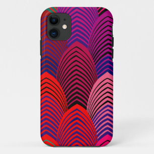 Funda Para iPhone 11 Arcos de Jazz Rojo