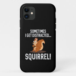 Funda Para iPhone 11 ARDILLA DIVERTIDA DISTRAÍDA Animal Zoológico Granj