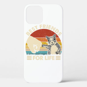 Funda Para iPhone 12 Ardilla Vintage Retro Mejor Amigo Para La Vida Puñ