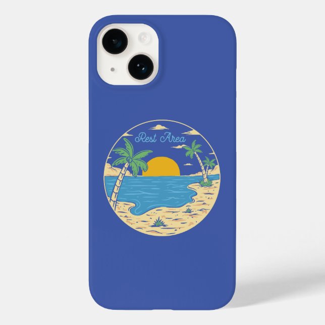 Funda De Case-Mate Para iPhone Área de descanso (Reverso )