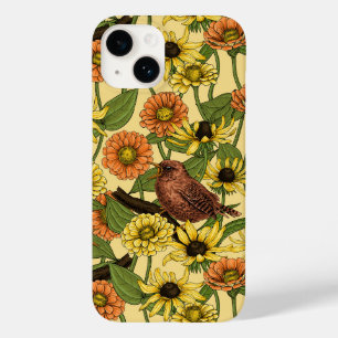 Funda Para iPhone 14 De Case-Mate Arenas y flores de amarillo pálido