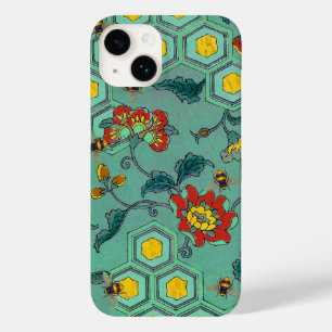 FUNDA PARA iPhone 14 DE Case-Mate ARENES DE MIEL, BEEHIVAS, FLORES DE PRIMAVERA ACOG
