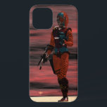 Funda Para iPhone 12 ARES CYBORG, RED SUNSET Science Fiction, Sci-Fi<br><div class="desc">Carácter de nuestra película 3D Hyperion World . ARES :Cyborg de Hyperion ,  un marco de animación.Baldesign3d (c)</div>