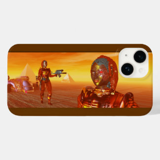 Funda Para iPhone 14 De Case-Mate ARES EN EL DESIERTO DE LA HIPERIÓN Ciencia Ficción