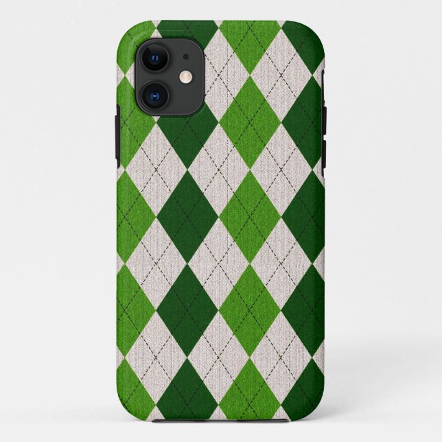 Funda De Case-Mate Para iPhone Argel verde irlandés (Reverso)