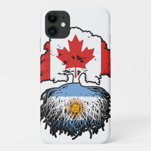 Funda Para iPhone 11 Argentina: Raíces de árbol canadiense argentino