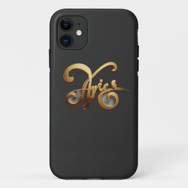 Funda De Case-Mate Para iPhone Aries (Reverso)
