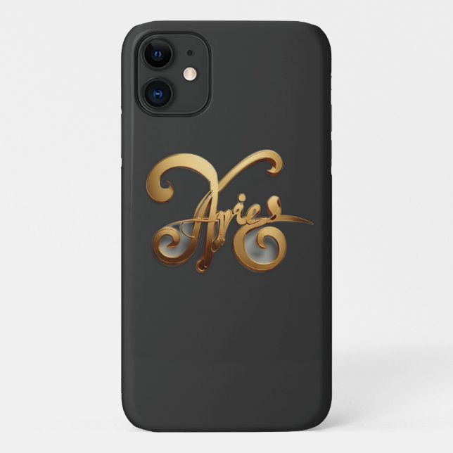 Funda De Case-Mate Para iPhone Aries (Reverso)