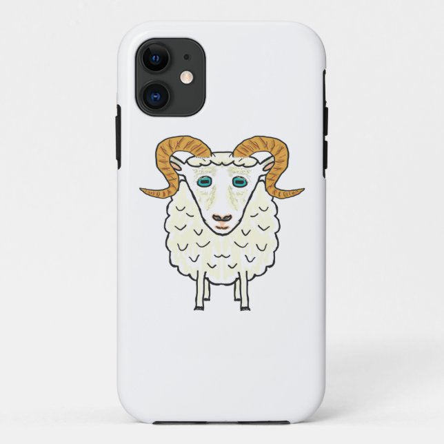 Funda De Case-Mate Para iPhone Aries el Ram (Reverso)