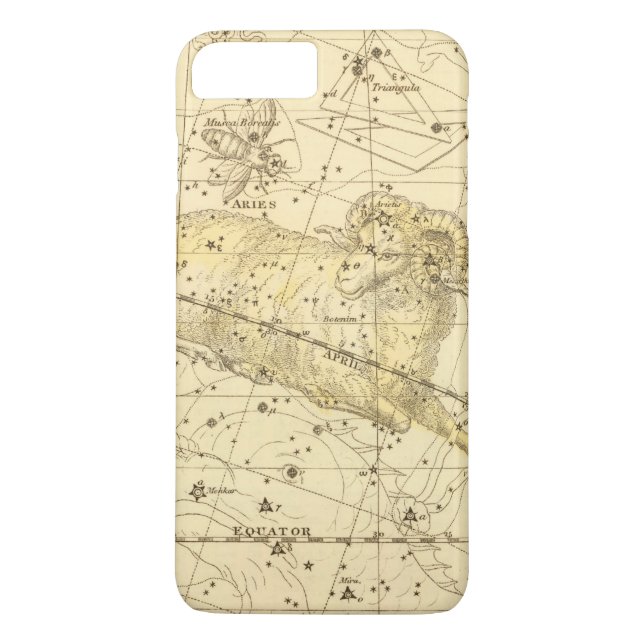 Funda De Case-Mate Para iPhone Aries, Musca Borealis (Reverso)