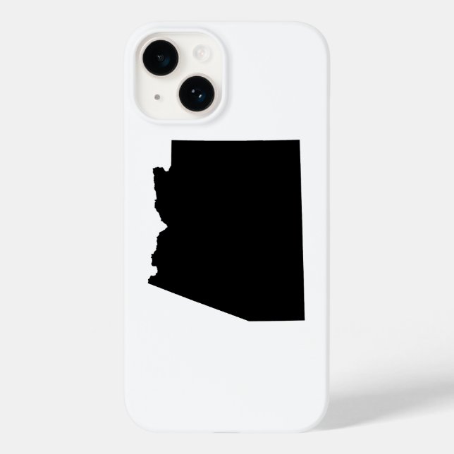 Funda De Case-Mate Para iPhone Arizona en negro (Reverso )