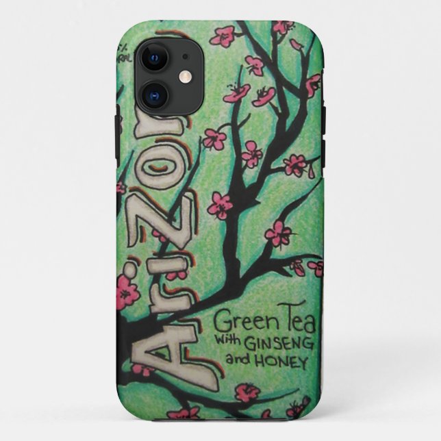 Funda De Case-Mate Para iPhone Arizona heló la caja del té (Reverso)