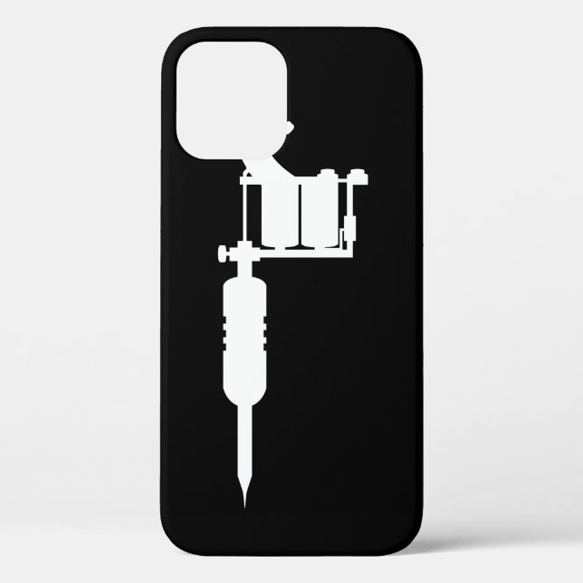 Funda De Case-Mate Para iPhone arma de tatuaje (Reverso )