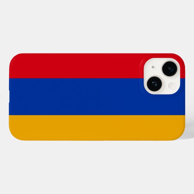 Funda De Case-Mate Para iPhone Armenia (Reverso  (Horizontal))