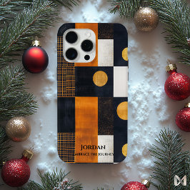 Funda Para iPhone 15 Pro Max Armonía Artística – Fusión de Batik Zambiano
