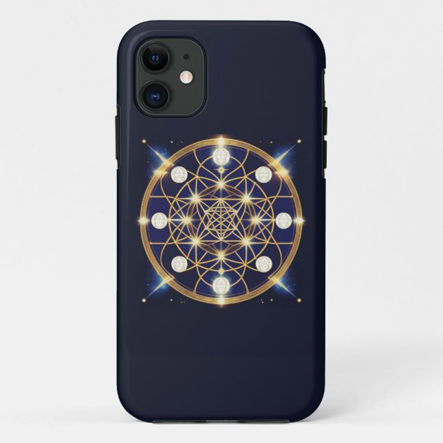Funda De Case-Mate Para iPhone Armonía Celestial – La Luz Dentro de la Cuadrícula (Reverso)