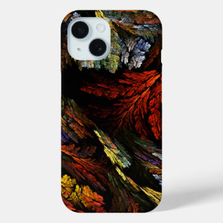 Funda Para iPhone 15 Armonía de color Resumen de arte