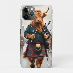 Funda Para iPhone 11 Pro Armonía de las Tierras Altas: Banda de Vaca de las