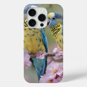 Funda Para iPhone 15 Pro Armonía de primavera: burocracia azul y amarilla