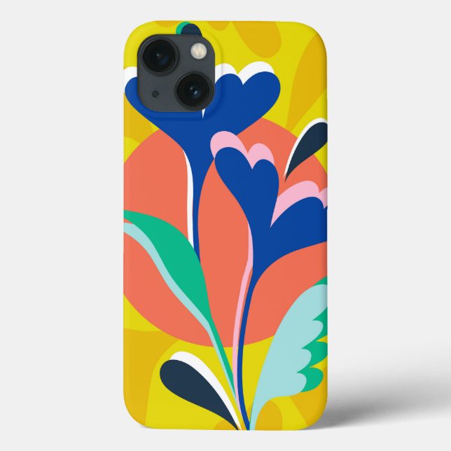 Funda De Case-Mate Para iPhone Armonía floral (Reverso)