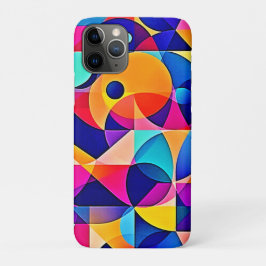 Funda Para iPhone 11 Pro Armonía geométrica vibrante