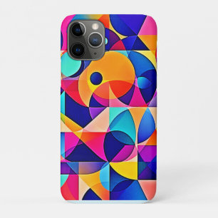 Funda Para iPhone 11 Pro Armonía geométrica vibrante