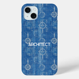 Funda Para iPhone 15 Mini Arquitecto de Blueprint