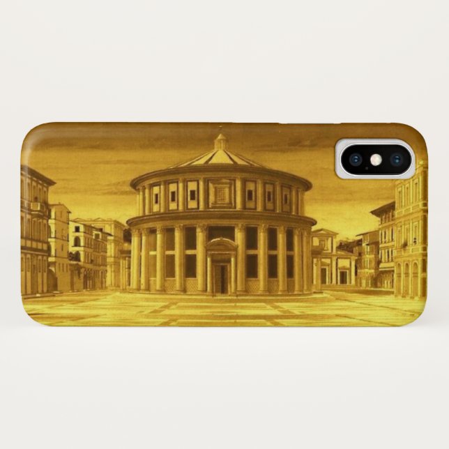 Funda De Case-Mate Para iPhone Arquitecto de renacimiento de la ciudad IDEAL, ama (Reverso (horizontal))
