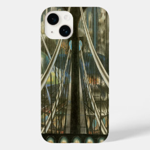 Funda Para iPhone 14 De Case-Mate Arquitectura de Nueva York, puente de Brooklyn